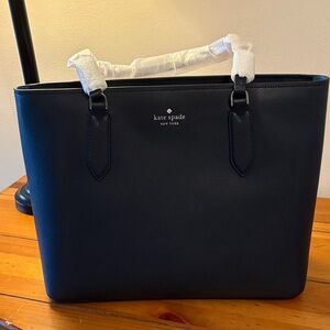 Kate Spade Navy Blue Tote Bag NWT!